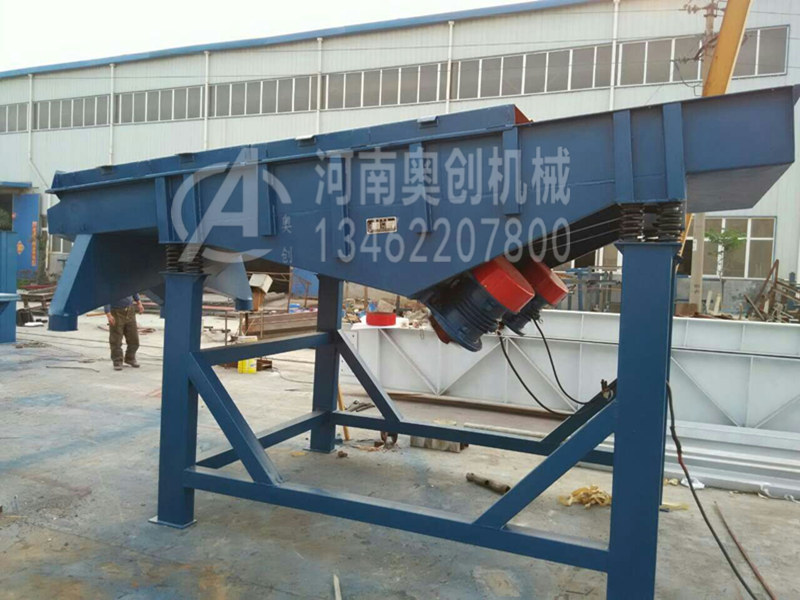 數(shù)據(jù)顯示直線振動篩要求環(huán)境溫度不應超過40度