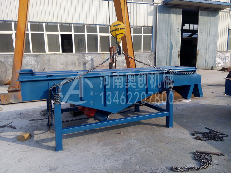 直線振動篩的噪音主要來源于篩板、彈簧、軸承和激振器等部位