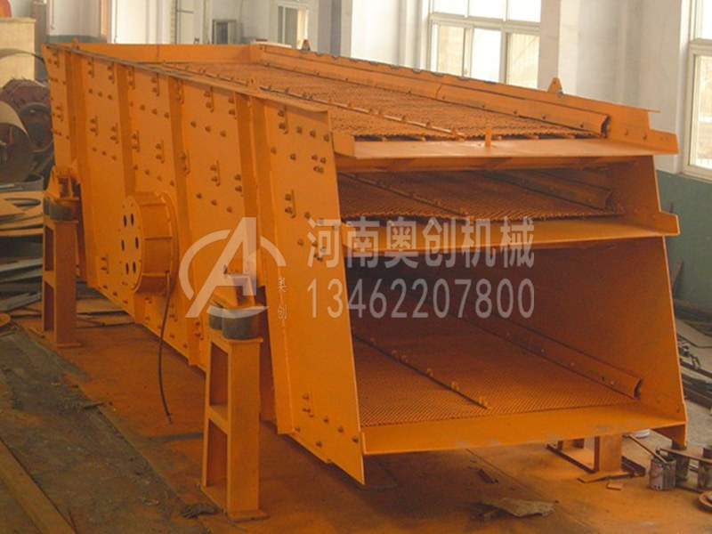 圓振動(dòng)篩采用圓柱偏心軸激振器和局部塊來(lái)調(diào)節(jié)振幅。