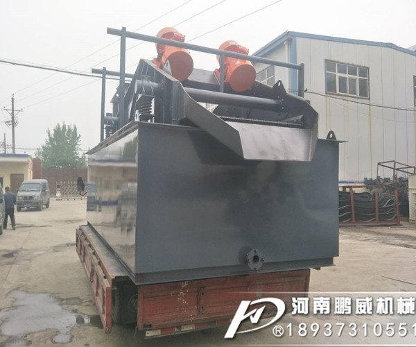 砂石含水率達(dá)到百分之五十用振動(dòng)脫水篩可以達(dá)到多少脫水率？