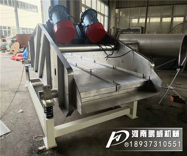 洗沙漿生產(chǎn)線脫水篩在生產(chǎn)種起到什么作用？